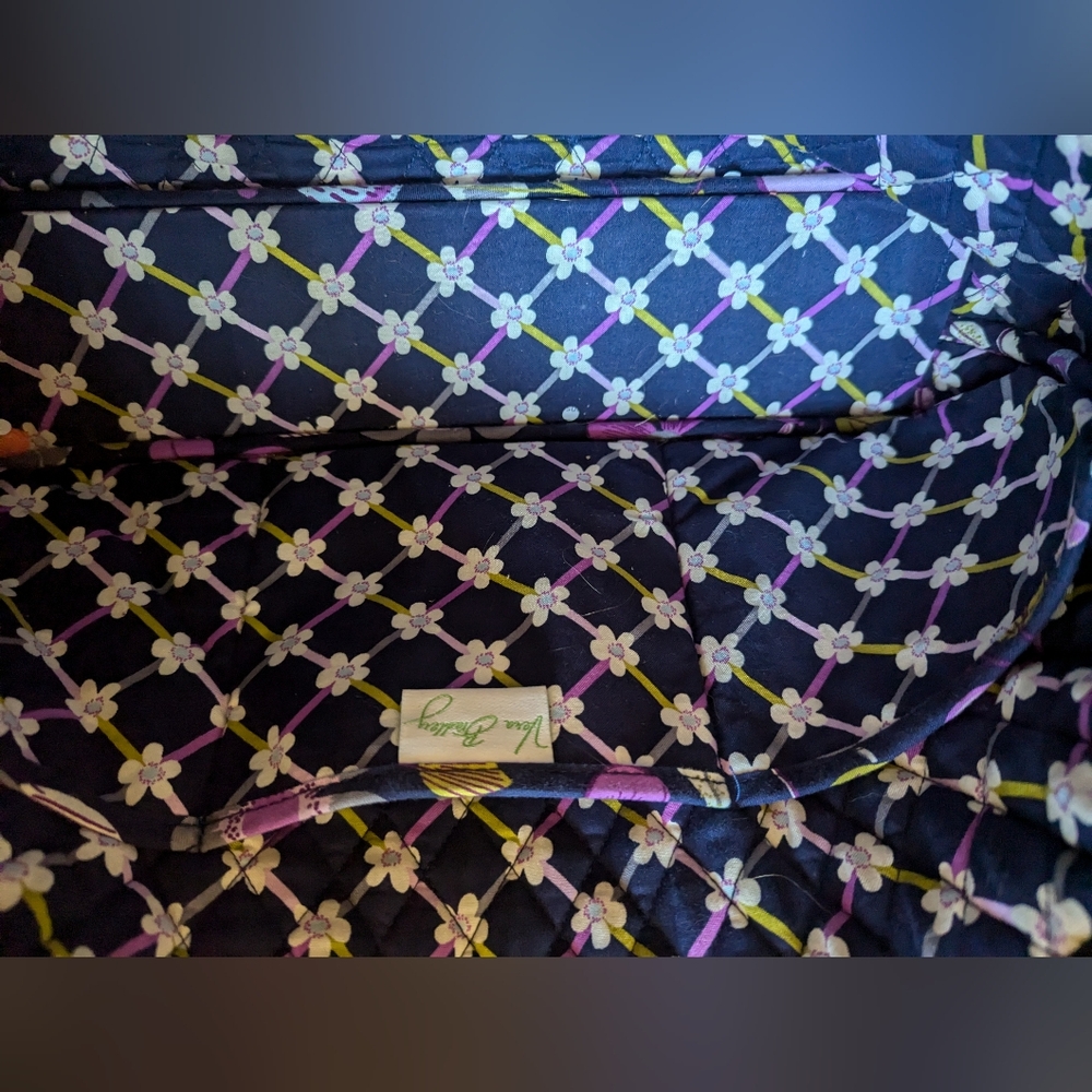 Vera Bradley large Floral Nightingale tote - Picture 8 of 10